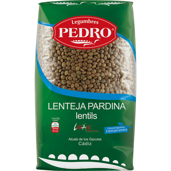 LENTEJA PARDINA PEDRO 1 KG