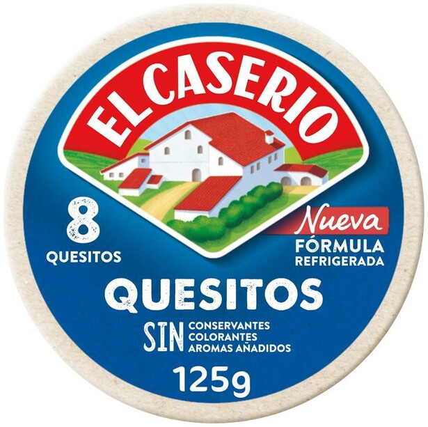 QUESITOS EL CASERIO 8 UNIDADES 125 G