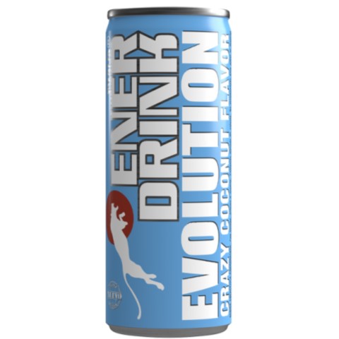 ENERDRINK EVOLUTION CRAZY COCONUT FLAVOUR 250 ML
