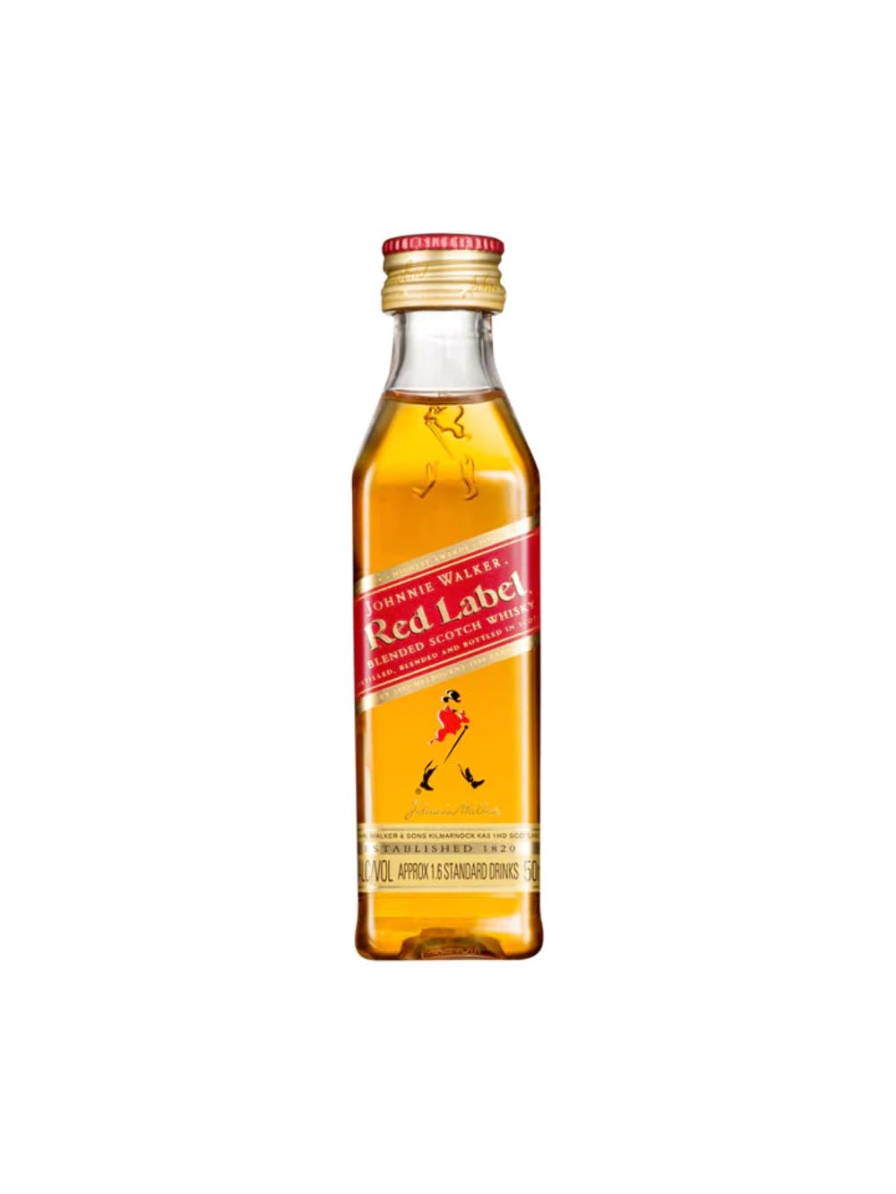 MINIATURA JOHNNIE RED LABEL 50 ML