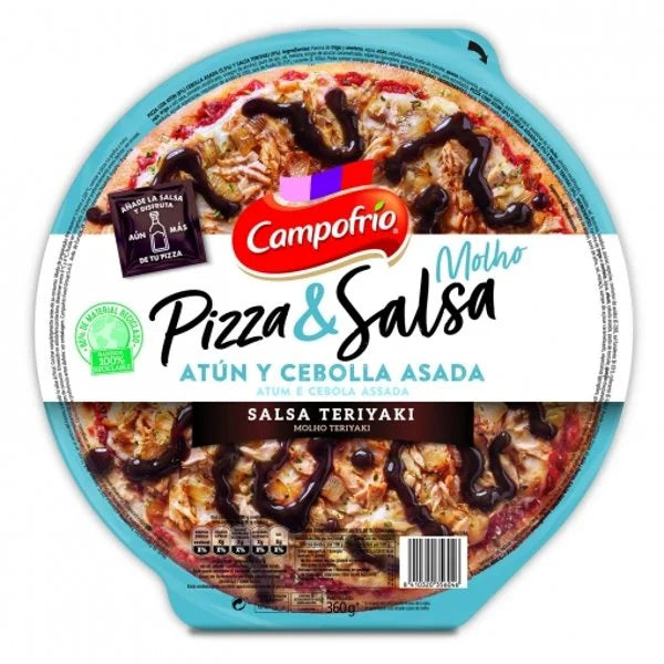 PIZZA ATÚN Y CEBOLLA ASADA CAMPOFRÍO 350 G