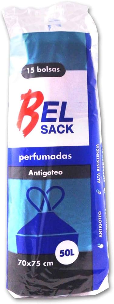 BOLSA DE BASURA BEL SACK 15 BOLSAS 30 L
