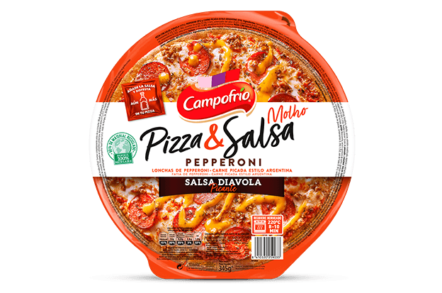 PIZZA PEPPERONI CAMPOFRÍO 345 G