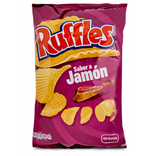 RUFFLES JAMÓN 115 G