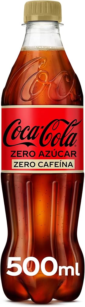 COCA COLA ZERO AZÚCAR ZERO CAFEINA 500 ML