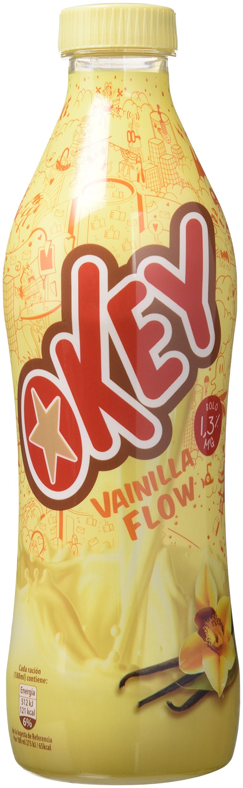 BATIDO VAINILLA OKEY 750 ML