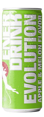 ENERDRINK EVOLUTION MANZANA Y MELÓN 250 ML