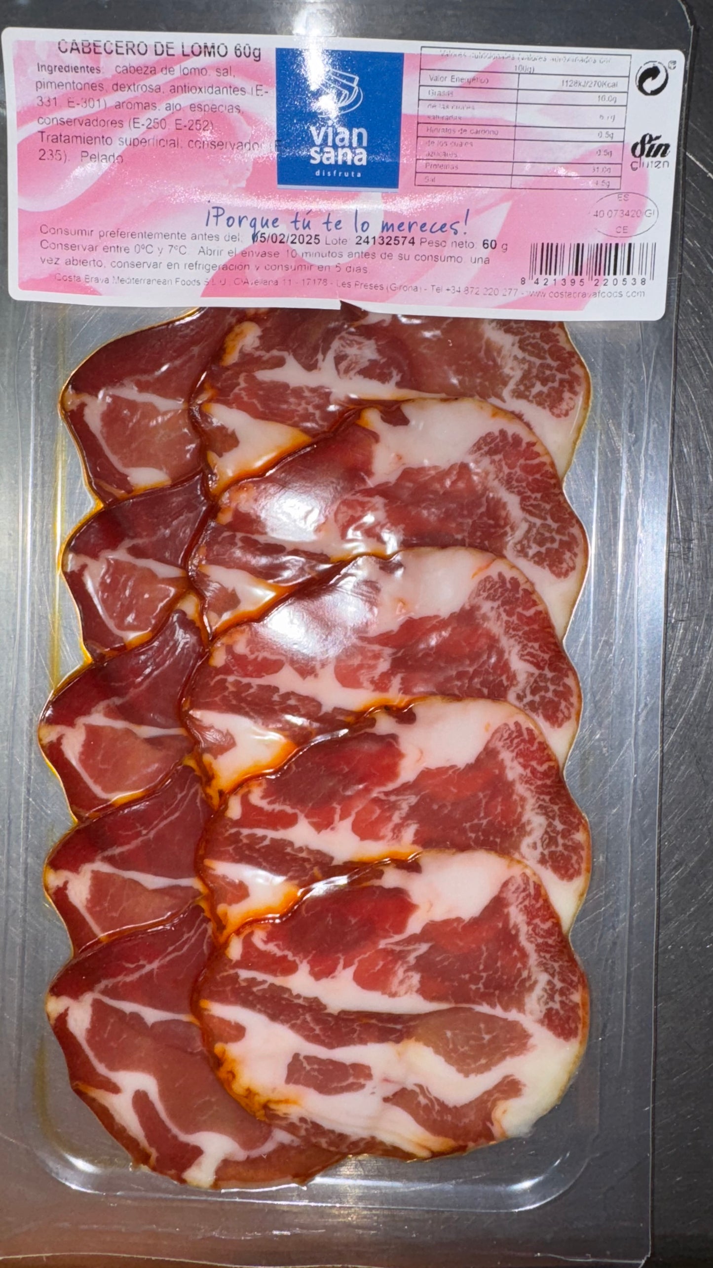 CABECERO DE LOMO 60 G