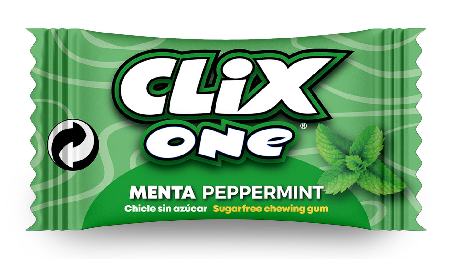 CHICLE CLIX ONE MENTA
