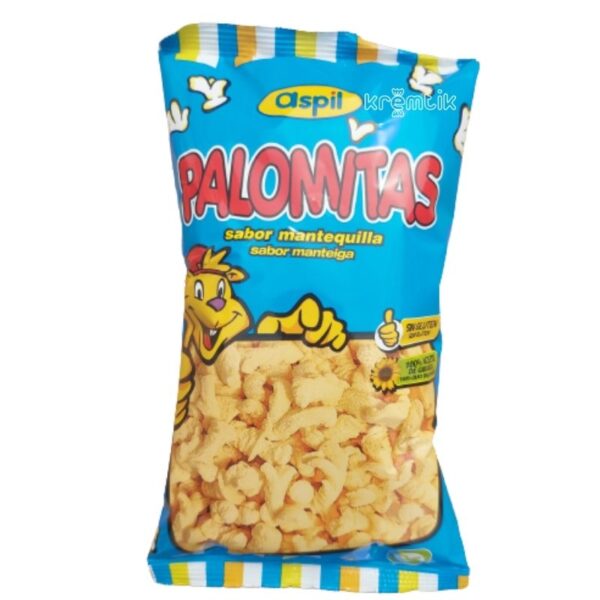 PALOMITAS CON SABOR A MANTEQUILLA ASPIL 39 G