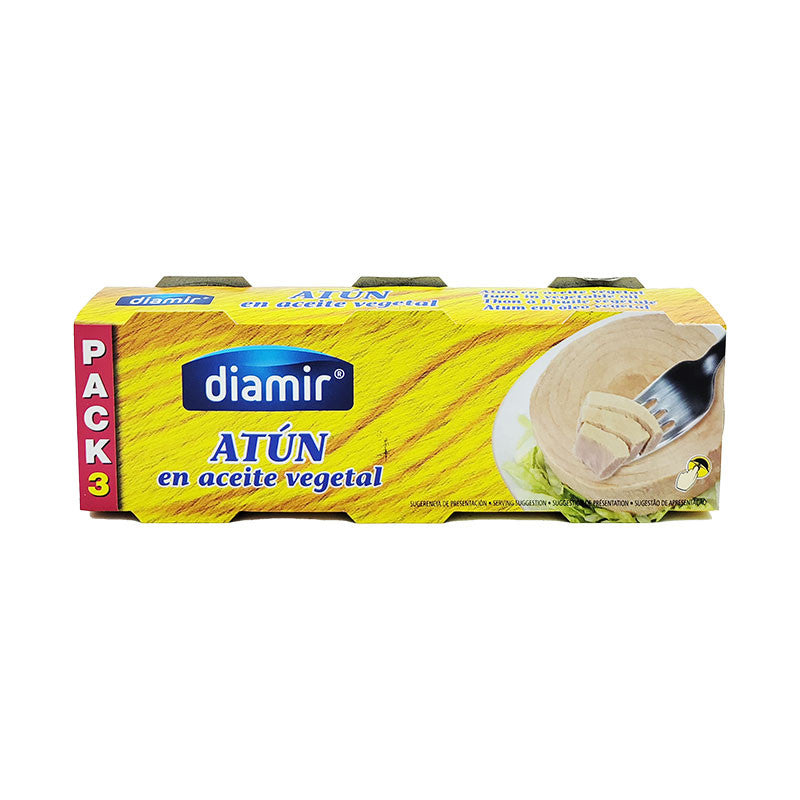 ATÚN EN ACEITE VEGETAL DIAMIR 210 G