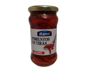 PIMIENTOS EN TIRAS DIAMIR 290 G