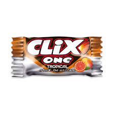 CHICLE CLIX ONE TROPICAL