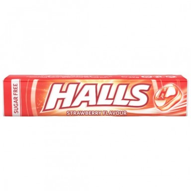 HALLS STRAWBERRY FLAVOUR 32 G