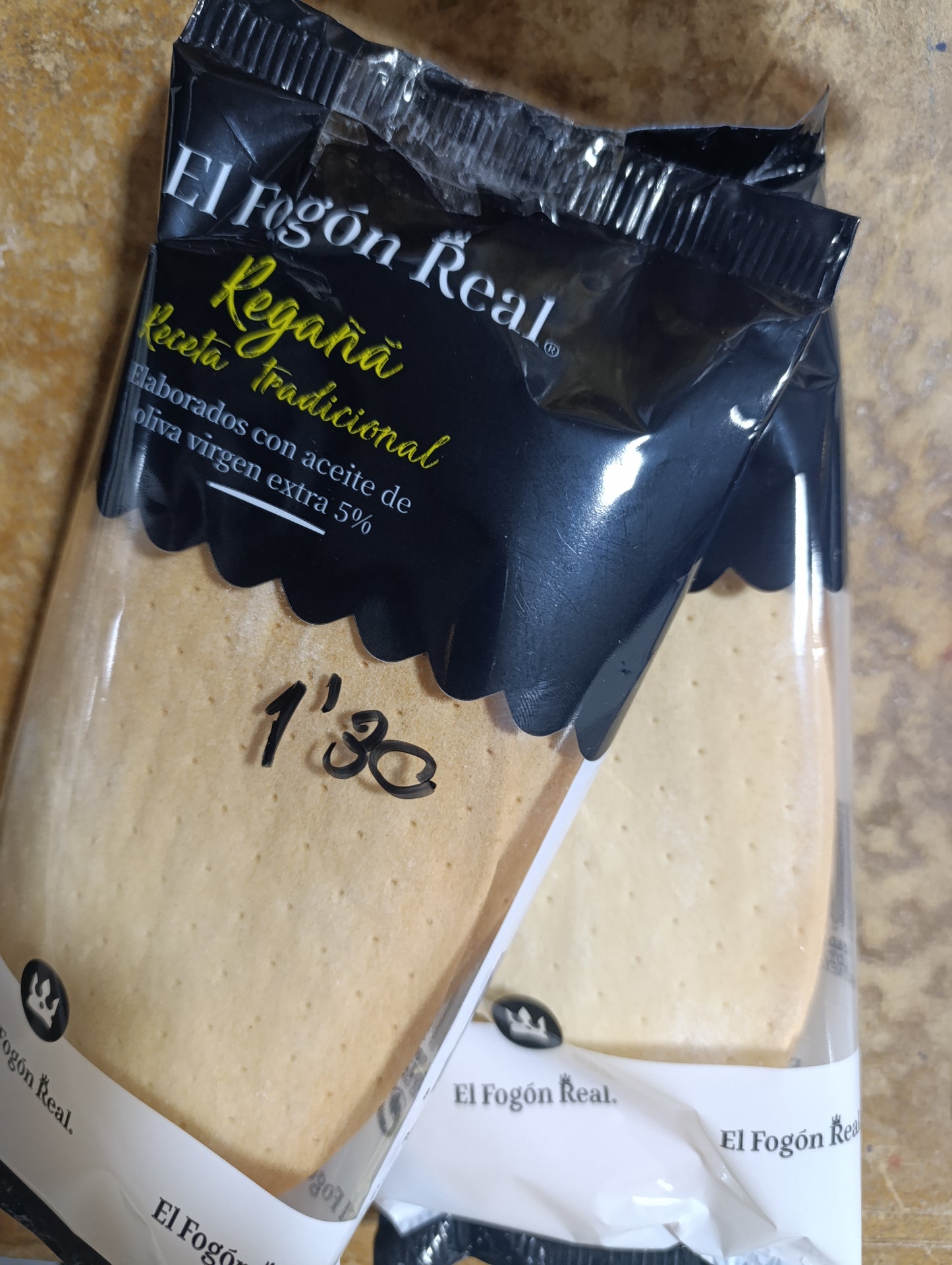 REGAÑA RECETA TRADICIONAL 100 G EL FOGÓN REAL