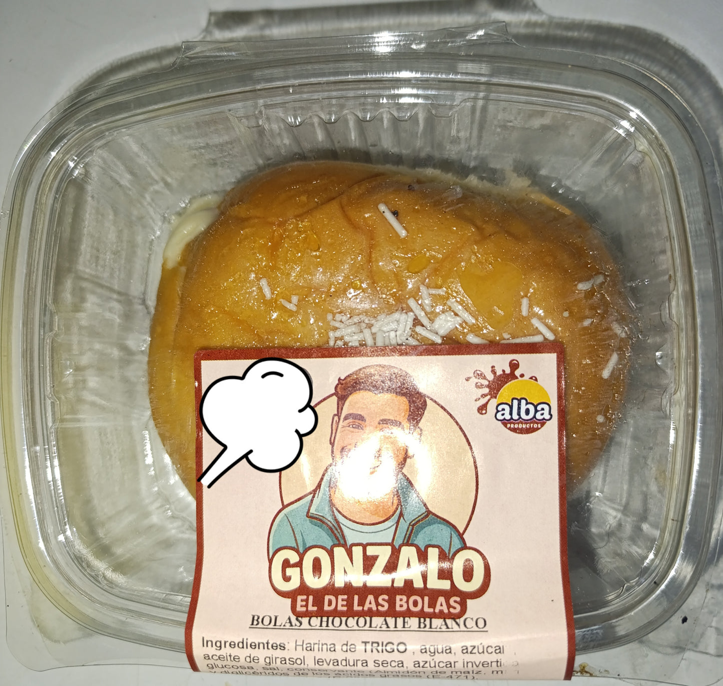 BOLAS CHOCOLATE BLANCO 130 GR