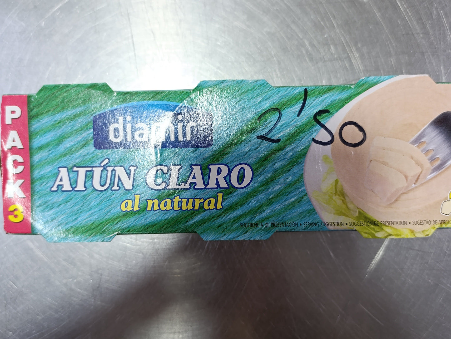 ATÚN CLARO AL NATURAL 80 G DIAMIR
