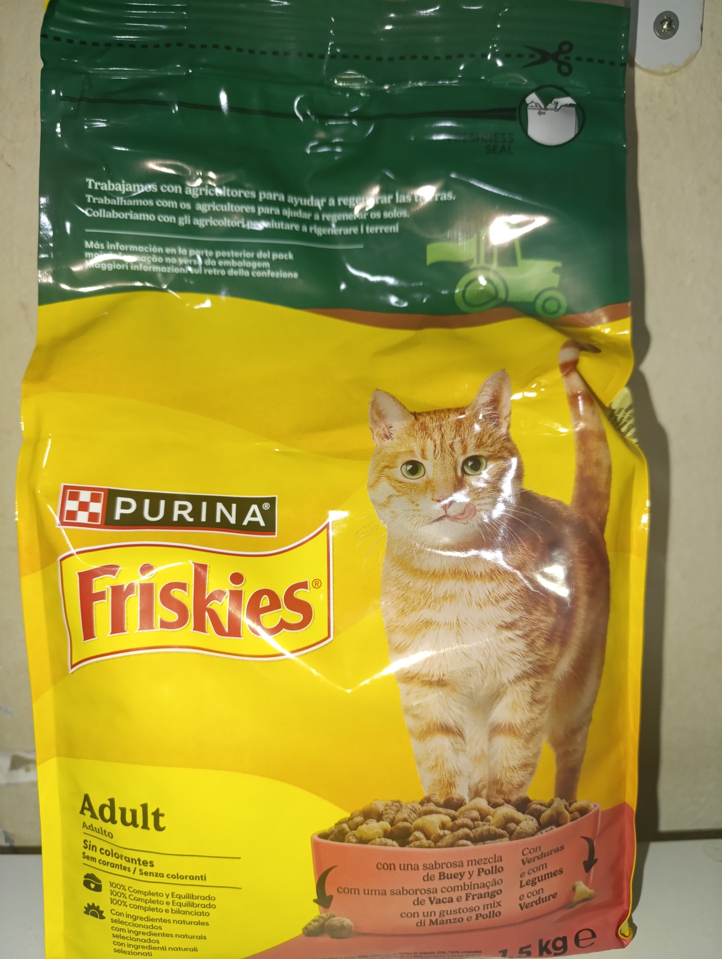 PIENSO DE GATO FRISKIES PURINA 1,5 KG