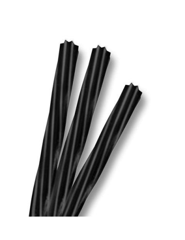 REGALIZ TRENZADO NEGRO