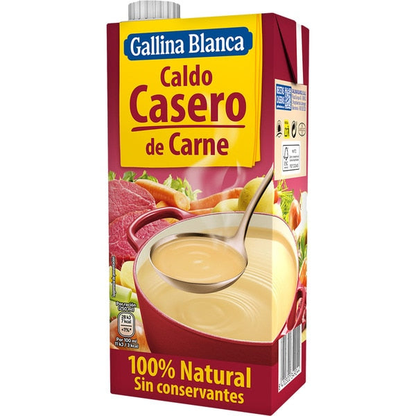CALDO CASERO DE CARNE GALLINA BLANCA 100 ML