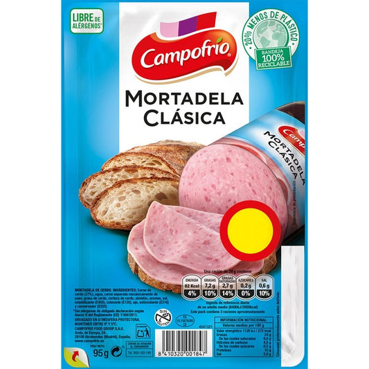 MORTADELA CLÁSICA CAMPOFRÍO 95 G