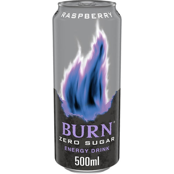 BURN ENERGY DRINK RASPBERRY ZERO SUGAR 500 ML