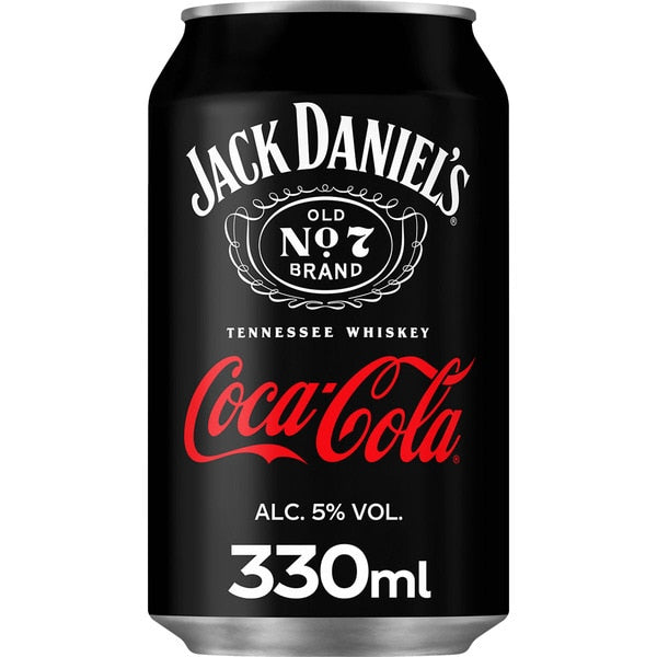 JACK DANIELS COCACOLA 330 ML