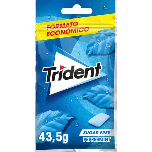 CHICLE MENTA TRIDENT  43,5 G