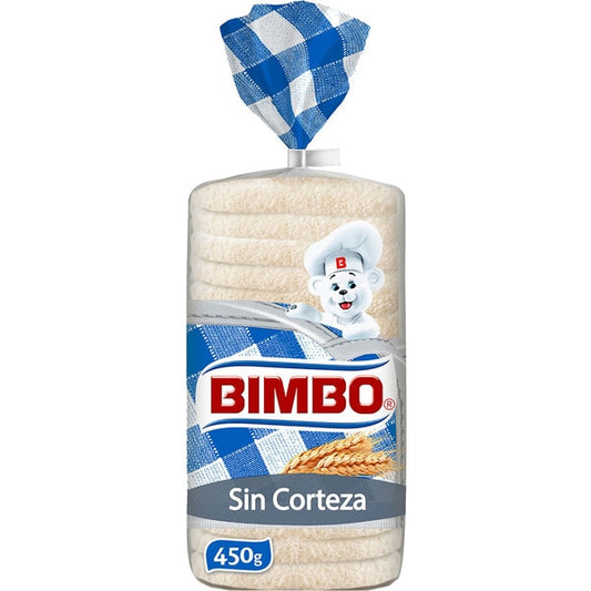 PAN SIN CORTEZA BIMBO 450 G