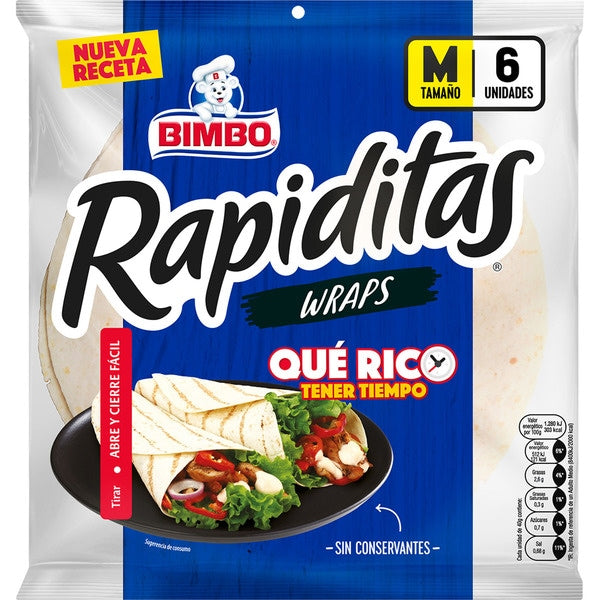 RAPIDITAS WRAP 6 X 240 G
