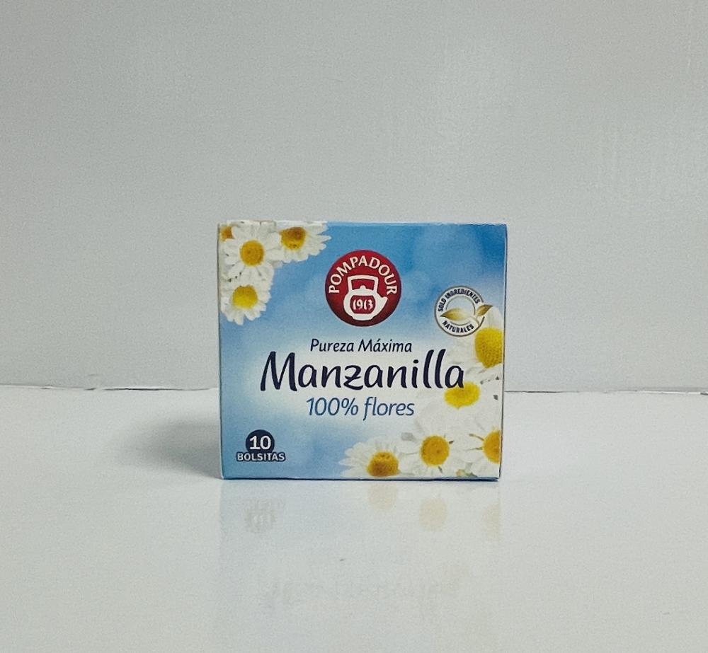 MANZANILLA POMPADOUR 10 BOLSITAS