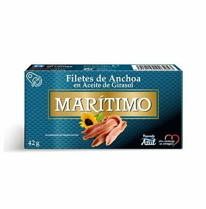 FILETES DE ANCHOA MARÍTIMO 42 G