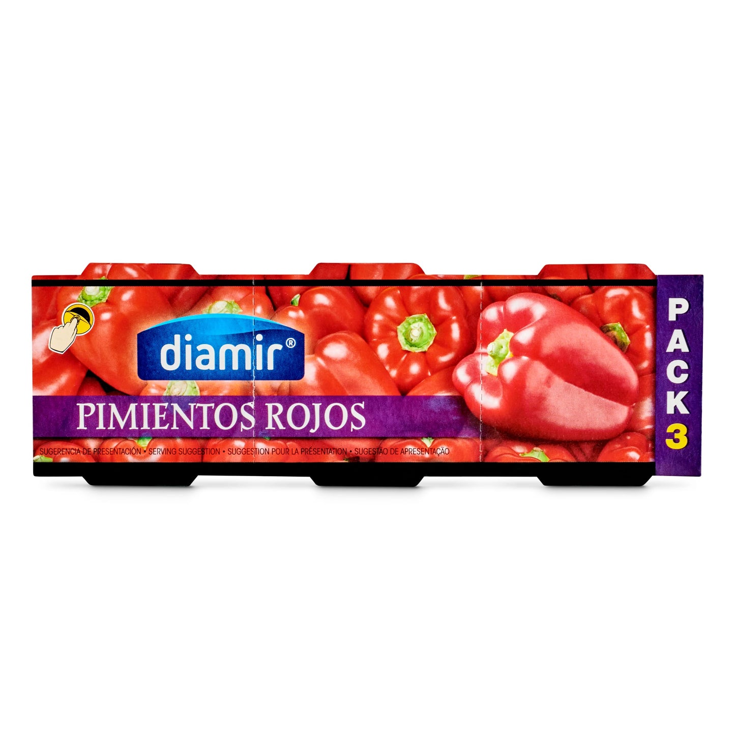 PIMIENTOS ROJOS PACK 3 DIAMIR