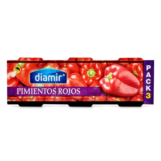 PIMIENTOS ROJOS PACK 3 DIAMIR