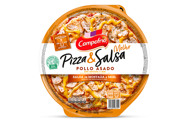 PIZZA POLLO ASADO CAMPOFRÍO 355 G