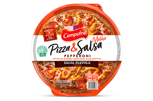 PIZZA PEPPERONI CAMPOFRÍO 345 G