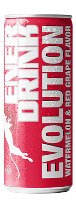 ENERDRINK EVOLUTION WATERMELON & RED GRAPE FLAVOR 250 ML