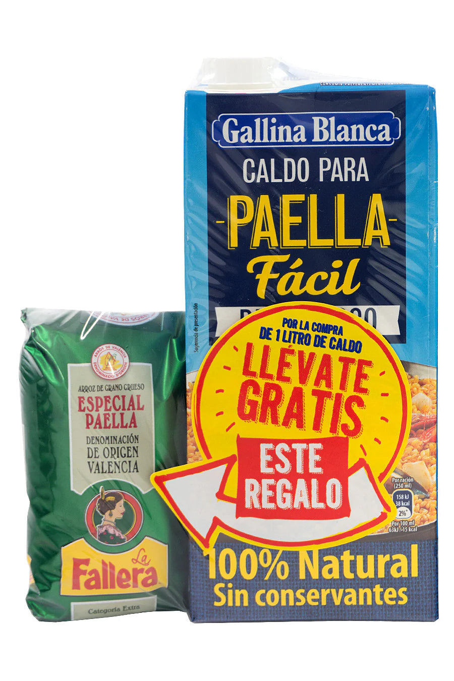 CALDO CASERO PARA PAELLA GALLINA BLANCA 100 ML