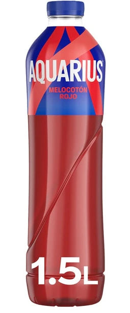 AQUARIUS MELOCOTÓN ROJO 1,5 L