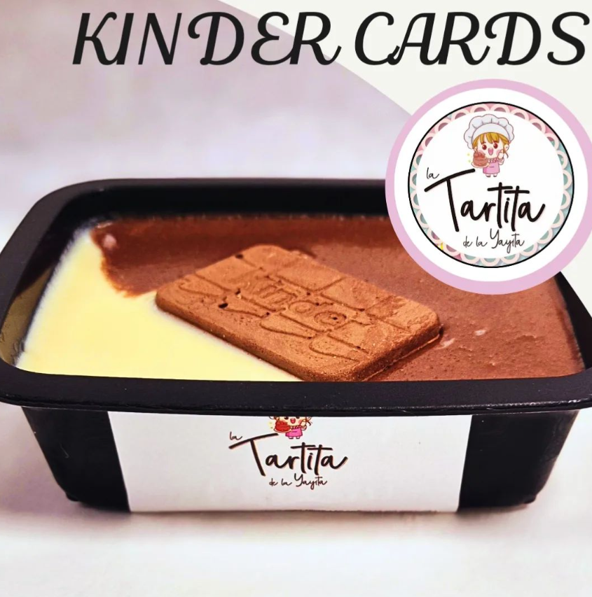 TARTA KINDER CARDS 400 G