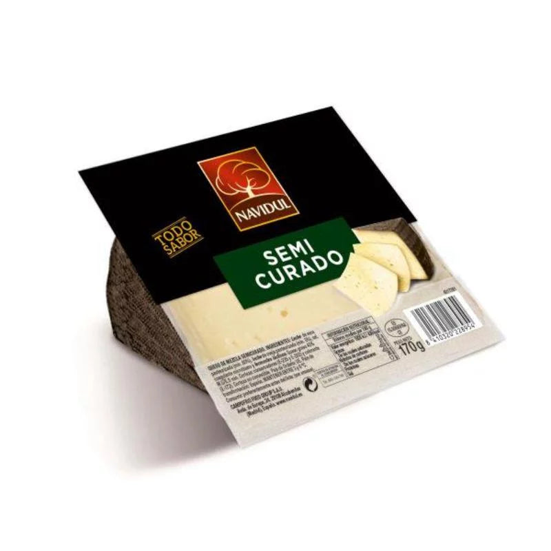QUESO SEMICURADO CUÑA NAVIDUL 170 G