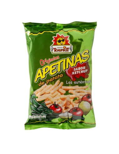 APETINAS SABOR KETCHUP 25 G