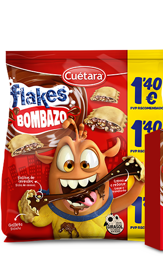 CHOCO FLAKES BOMBAZO 120 G