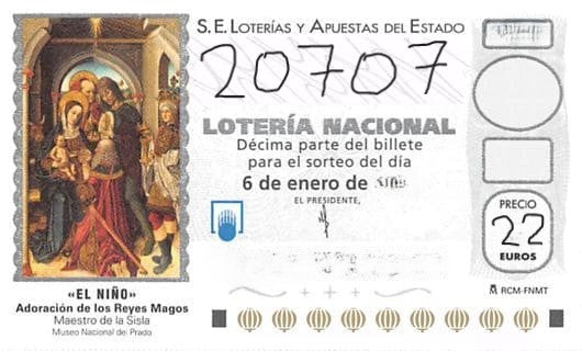 LOTERIA NACIONAL DEL NIÑO PARA EL 6 DE ENERO