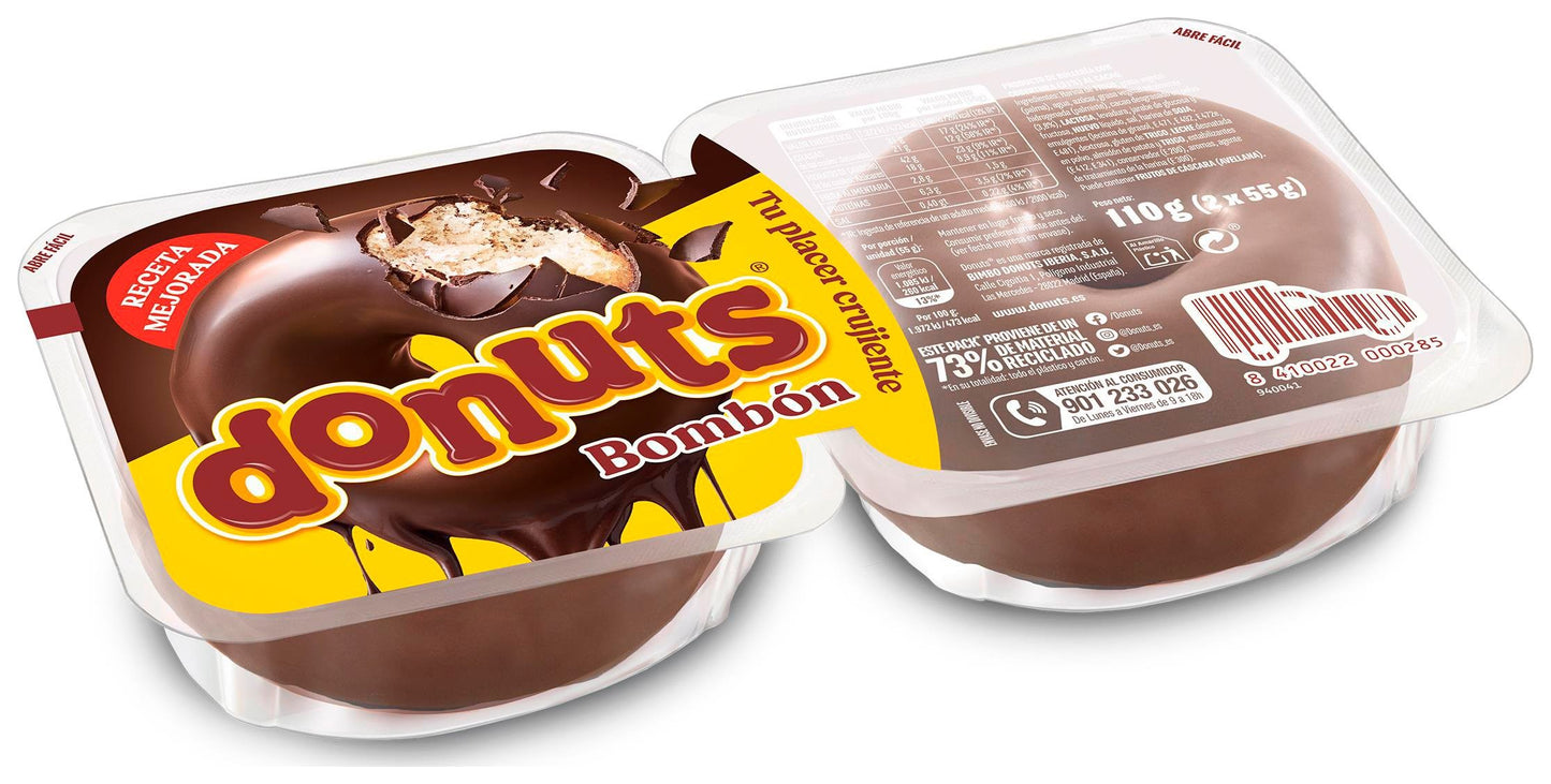 DONUTS BOMBON 40 G (2 X 25 G)