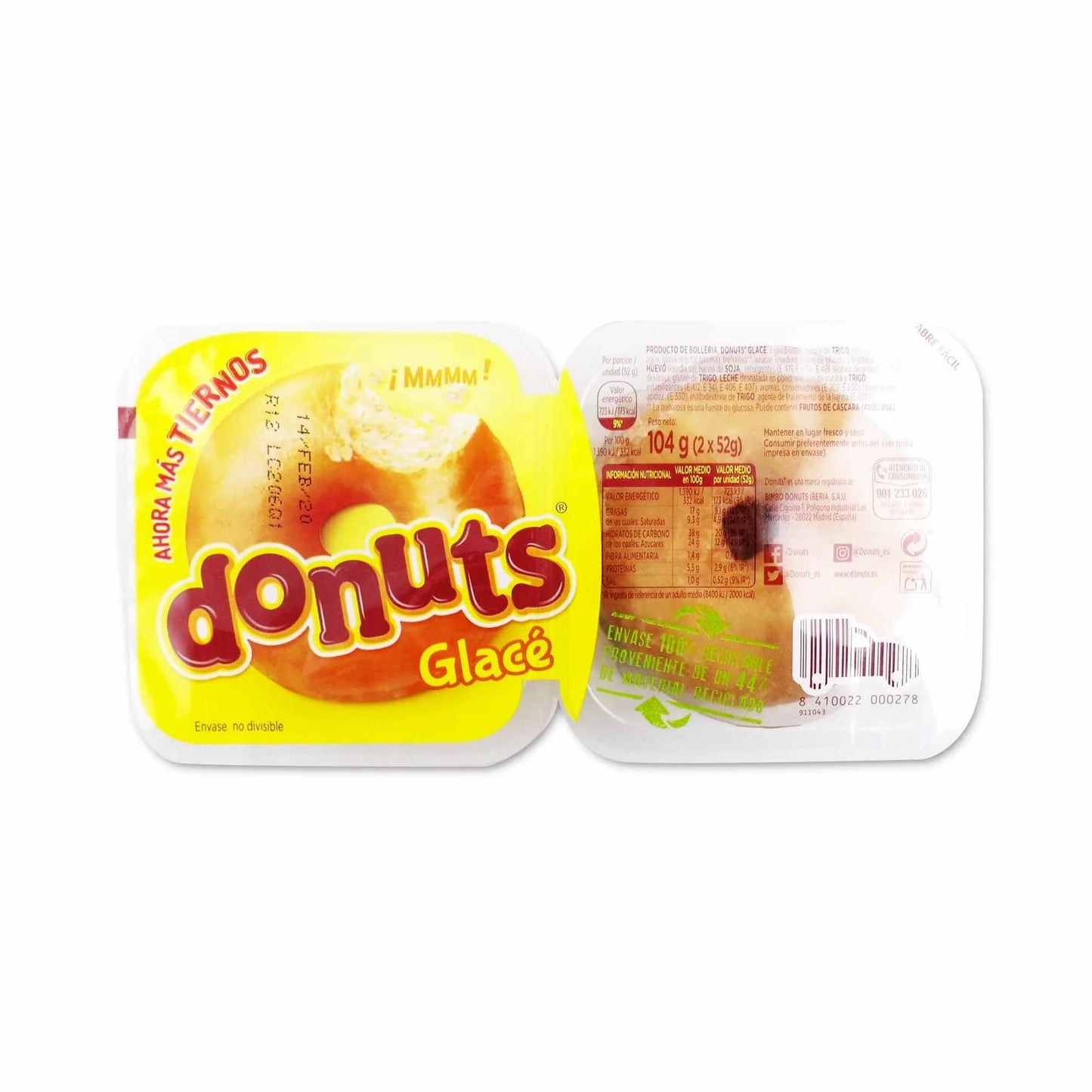DONUTS GLACE 40 G (2 X 25 G)