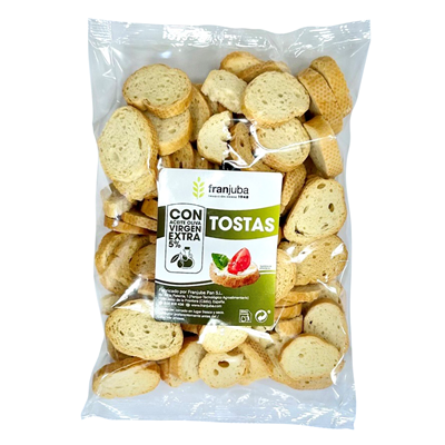 TOSTAS CON ACEITE OLIVA VIRGEN EXTRA 5% FRANJUBA 100 G