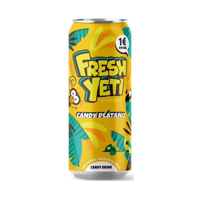 FRESH YETI SABOR PLÁTANO 500 ML