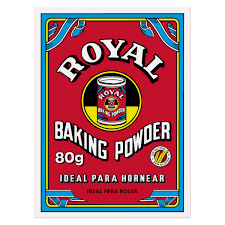CUAJADA ROYAL BAKING POWDER 80 G (5 X 16 G)