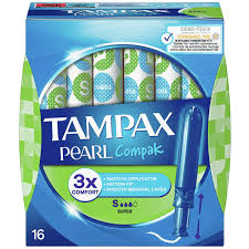 TAMPAX PEARL COMPAK 16 UNIDADES